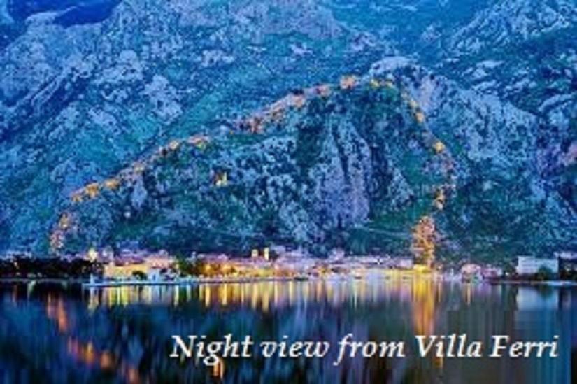 Apartments Villa Ferri Котор Экстерьер фото